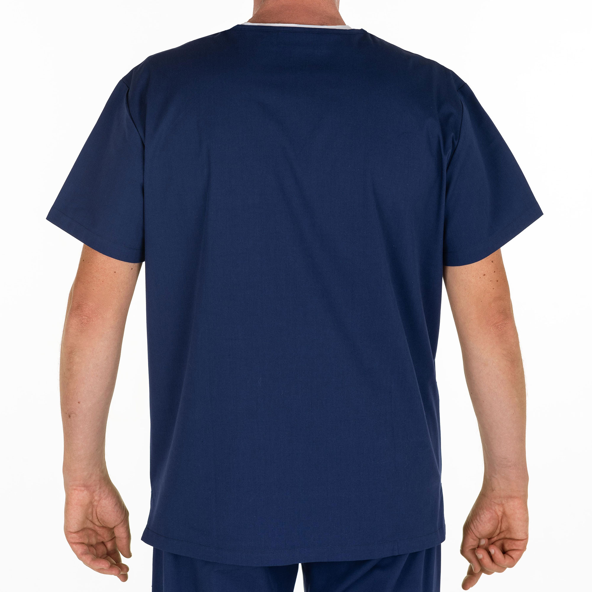UNIBLANCH Primo Men’s Scrub Top – Premium 3 Pocket Breathable Medical Uniform Shirt with Underarm Mesh Cooling Design - Image 4