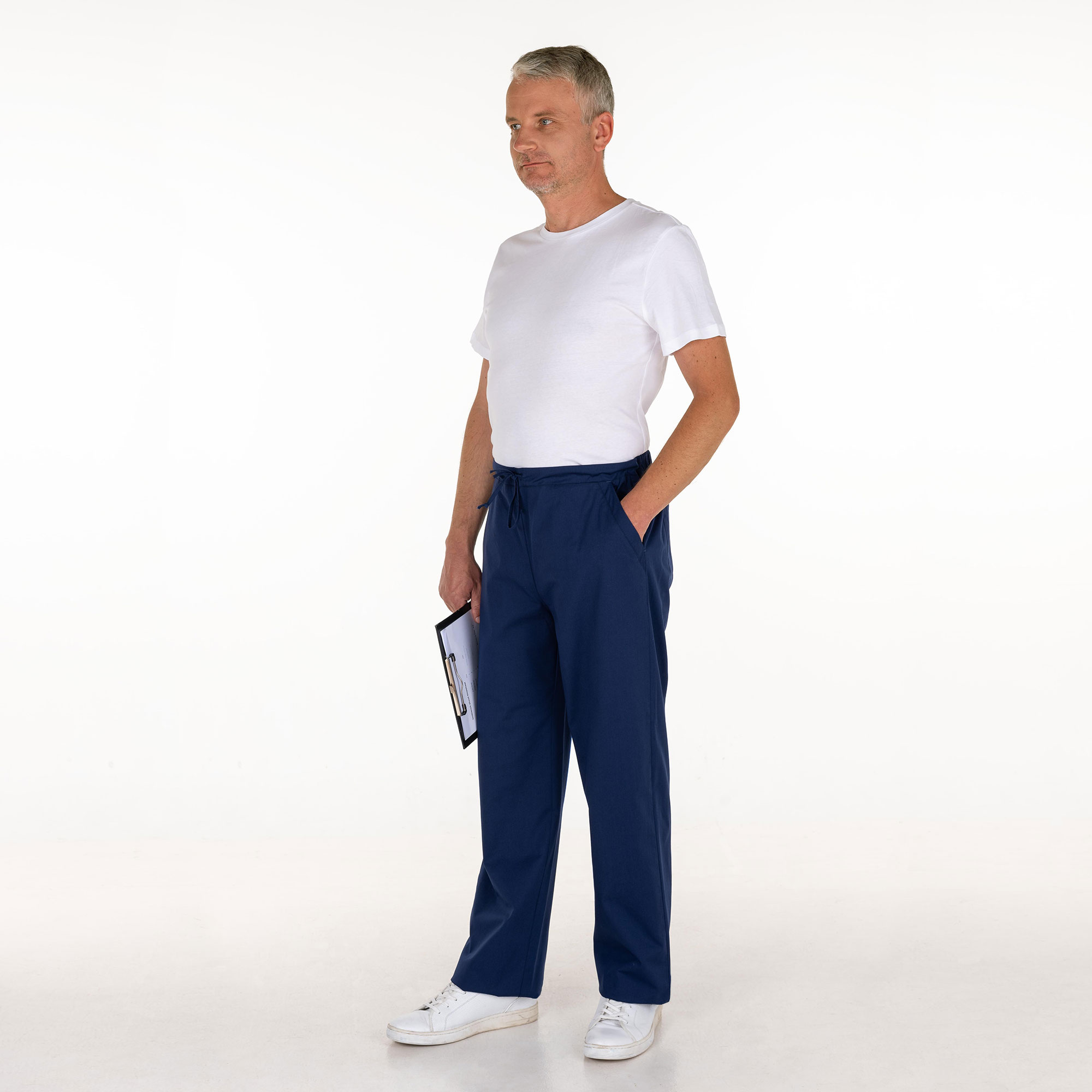 UNIBLANCH Ardor Men’s Scrub Pants – Premium Reinforced Drawstring Medical Pants for Nurses & Healthcare Professionals - Image 3