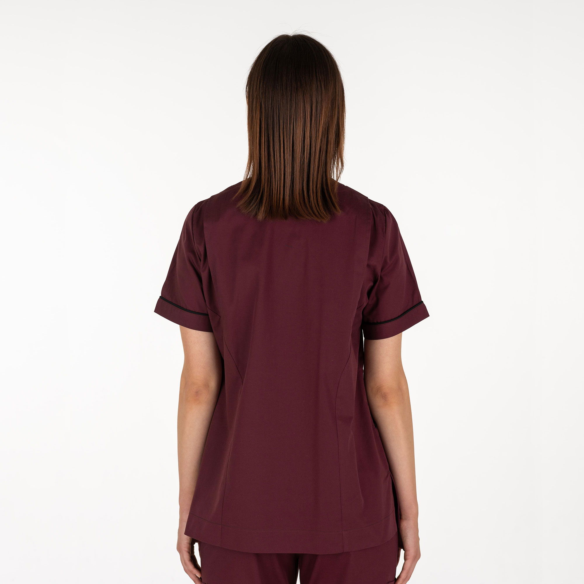 UNIBLANCH Tollo Women’s Scrub Top – Premium Hidden Zipper Medical Uniform Shirt with 2 Pockets for Nurses & Healthcare Professionals - Image 4