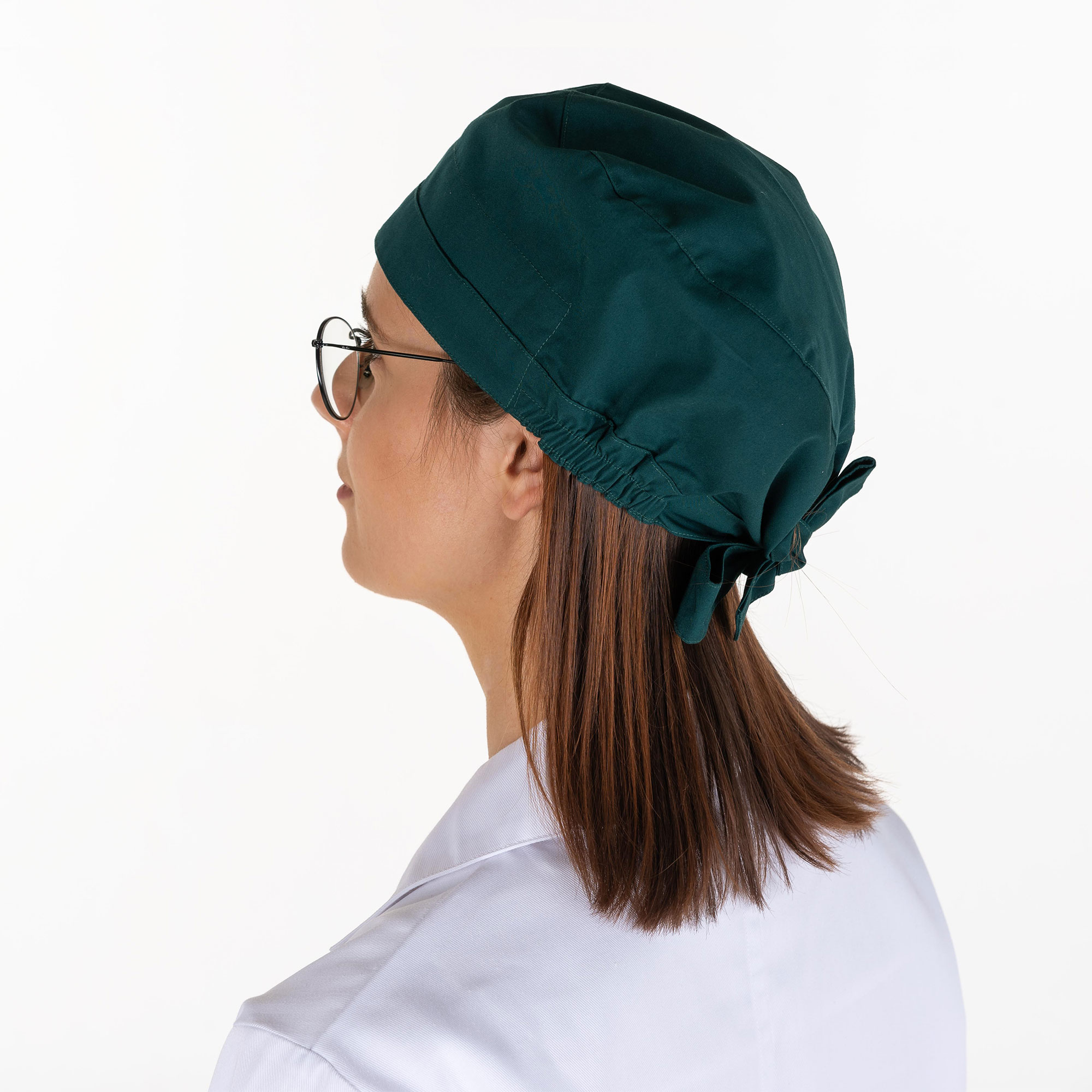 UNIBLANCH Asto Medical Cap – Premium Adjustable Elastic Tie-Back Surgical Hat with Sweatband for Nurses & Doctors - Image 3