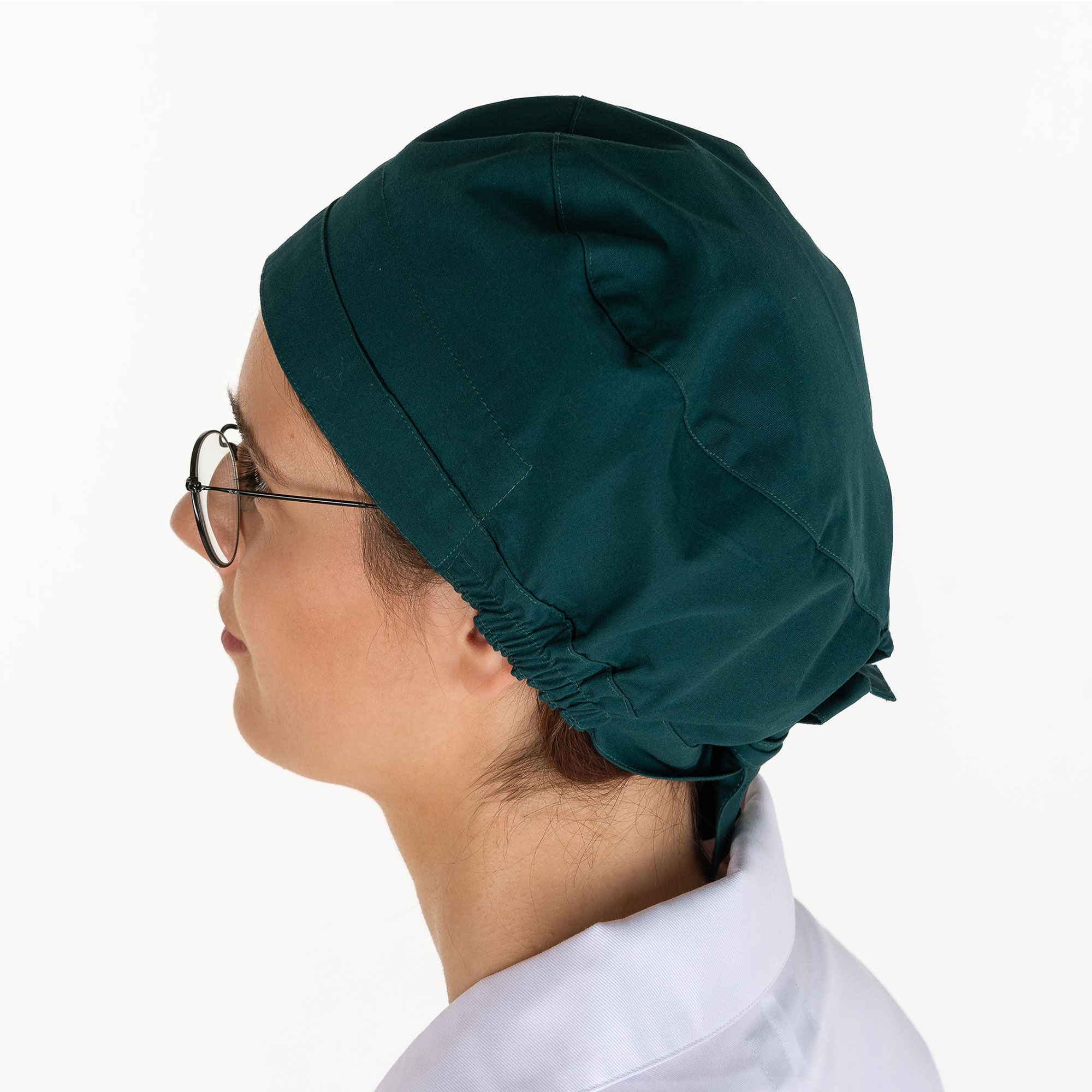 UNIBLANCH Asto Medical Cap – Premium Adjustable Elastic Tie-Back Surgical Hat with Sweatband for Nurses & Doctors - Image 2