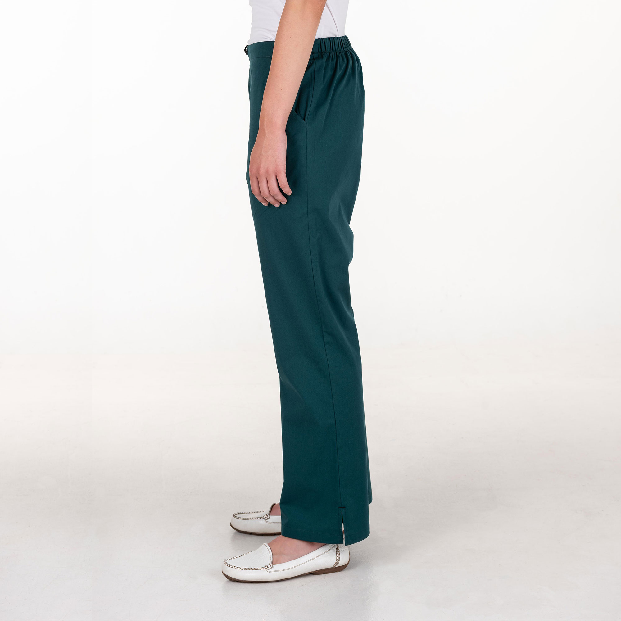 UNIBLANCH Intus Women’s Scrub Pants – Premium Multi Pocket Cargo Medical Pants with Drawstring Waist for Nurses & Healthcare Professionals - Image 3