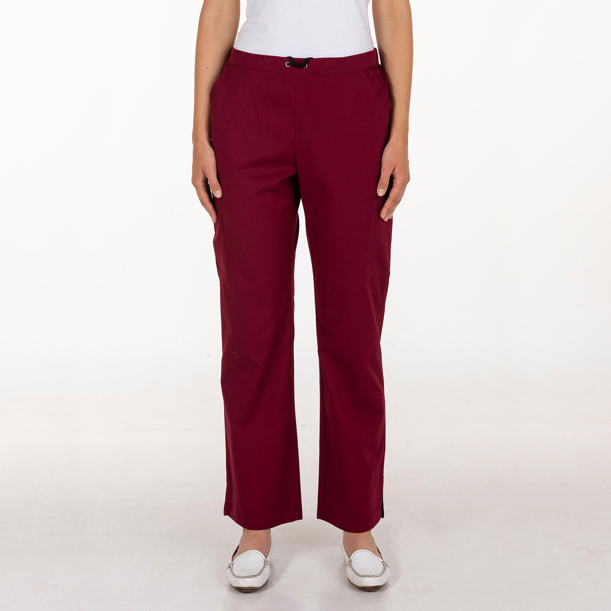 UNIBLANCH Cor Women’s Scrub Pants – 4 Pocket Cargo Medical Pants with Drawstring Waist for Nurses, Doctors & Healthcare Professionals - Image 2